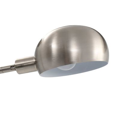 vidaXL Stojeća svjetiljka 200 cm 5 x E14 srebrna