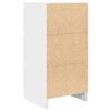 vidaXL Komoda bijela 37,5x35x76 cm od konstruiranog drva