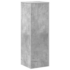 vidaXL Stalak za biljke boja betona 33 x 33 x 100 cm konstruirano drvo