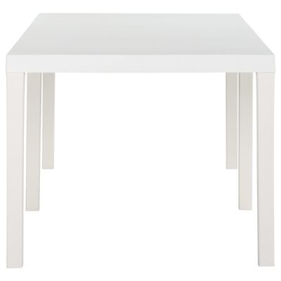 vidaXL Vrtni stol 220 x 90 x 72 cm PP bijeli