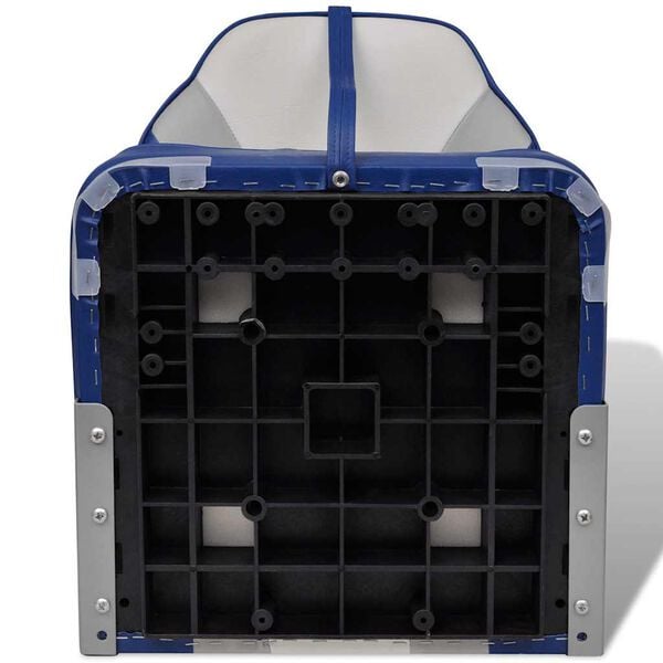 vidaXL Sklopiva brodska stolica s visokim naslonom