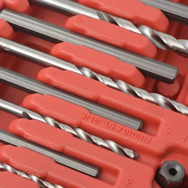 vidaXL 25-dijelni set izvlakača vijaka od čelika