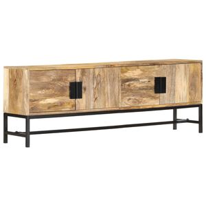 vidaXL TV ormarić 140 x 30 x 50 cm od masivnog drva manga