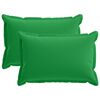 vidaXL Presvlaka za jastuk 2 kom. HOUTEN Zelena 50 x 75 cm Poliester