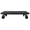 vidaXL Transportna kolica crna 58 x 38 x 12 cm PP
