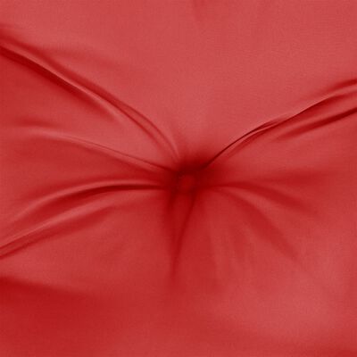 vidaXL Jastuk za palete crveni 70 x 40 x 12 cm od tkanine