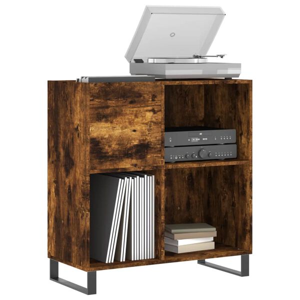 vidaXL Ormarić za ploče boja hrasta 84,5x38x89 cm konstruirano drvo