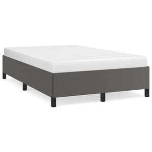 vidaXL Okvir za krevet sivi 120x200 cm od umjetne kože