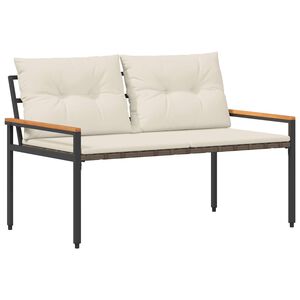 vidaXL Vanjska klupa 2 -Seater 116 x 67,5 x 72 cm poliratan