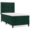 vidaXL Box spring krevet s madracem tamnozeleni 80 x 200 cm bar&scaron;unasti