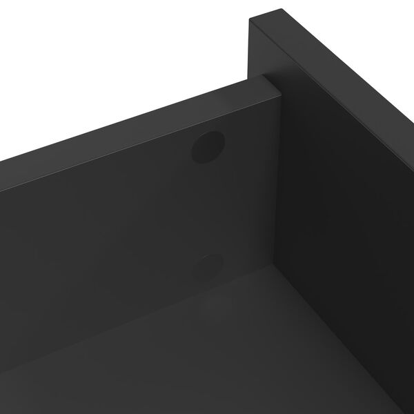 vidaXL Ljepljiva Pokrivač za Vijake 2 pcs Crna &Oslash; 20 x 0,5 mm