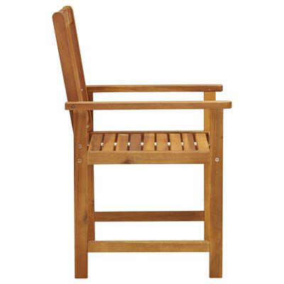 vidaXL Vrtne stolice 8 kom od masivnog drva bagrema
