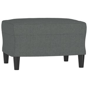 vidaXL Tabure tamnosivi 60 x 50 x 41 cm od tkanine