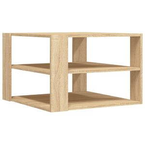 vidaXL Stolić za kavu boja hrasta 58x58x40 cm konstruirano drvo