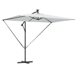 vidaXL Suncobran Pijesak 294 x 200 x 270 cm Poliester i aluminij