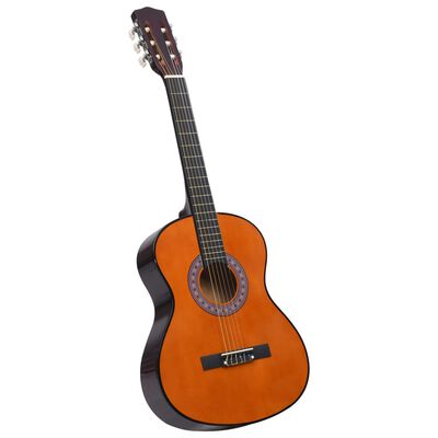 vidaXL Klasična gitara za početnike s torbom 3/4 36 "