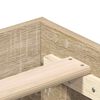 vidaXL Krevetna konstrukcija 2 pcs Sonoma 152 x 203 cm