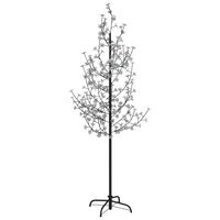 vidaXL Drvce rascvjetane trešnje 220 tople bijele LED žarulje 220 cm