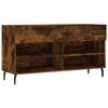 vidaXL Klupa za cipele boja hrasta 102 x 35 x 55 cm konstruirano drvo