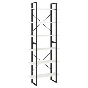 vidaXL Visoki ormarić bijeli 80 x 30 x 210 cm od masivne borovine