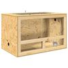 vidaXL Terarij Smeđa 80 x 50 x 50 cm OSB