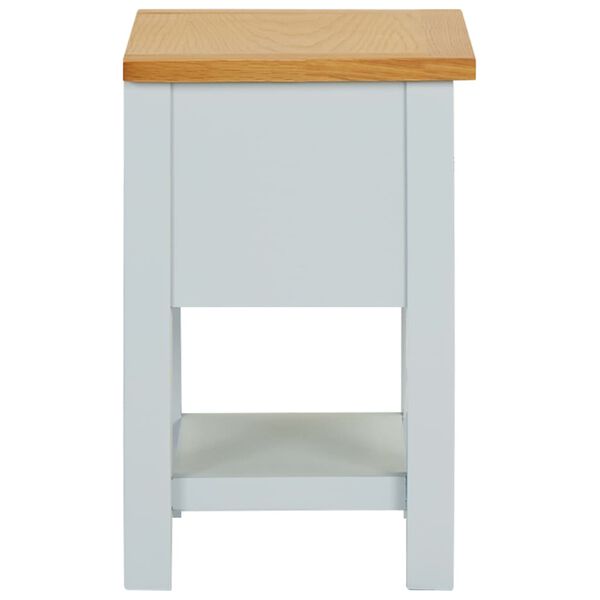 vidaXL Noćni ormarić 36 x 30 x 47 cm od masivne hrastovine