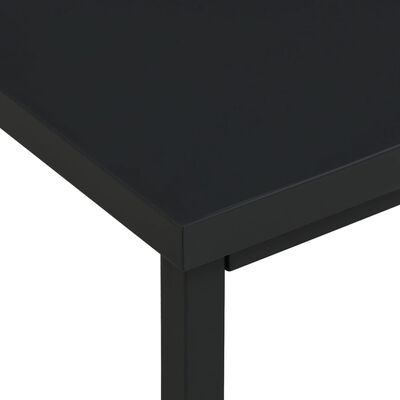 vidaXL Industrijski radni stol s ladicama crni 105x52x75 cm čelični