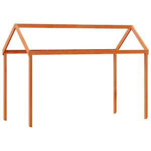 vidaXL Krov za dječji krevet vo&scaron;tano smeđi 217x95,5x159 cm od borovine