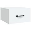 vidaXL Zidni noćni ormarići 2 kom bijeli 35 x 35 x 20 cm