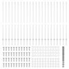 vidaXL Ograda s postovima Srebrno 1,6 x 50 m Čelik