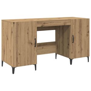 vidaXL Stol Hrast artisan 140 x 50 x 75 cm Konstruirano drvo