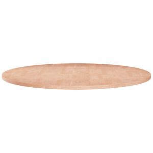 vidaXL Okrugla stolna ploča &Oslash; 60 x 1,5 cm od netretirane hrastovine