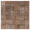 vidaXL Zidna Ploča 11 kom. Prirodna 30 x 30 x 2 cm
