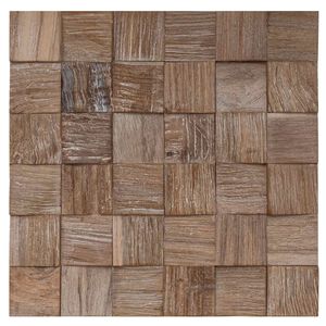 vidaXL Zidna Ploča 11 kom. Prirodna 30 x 30 x 2 cm