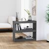 vidaXL Ormarić za knjige / pregrada sivi 80x30x71,5 cm od borovine