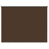 vidaXL Vanjska rolo zavjesa 185 (&Scaron;) x 140 (V) cm Smeđa HDPE