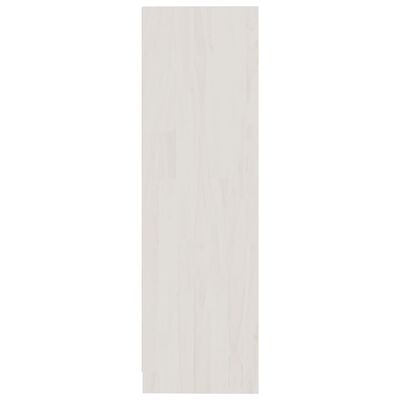 vidaXL Ormarić za knjige bijeli 70 x 33 x 110 cm od masivne borovine