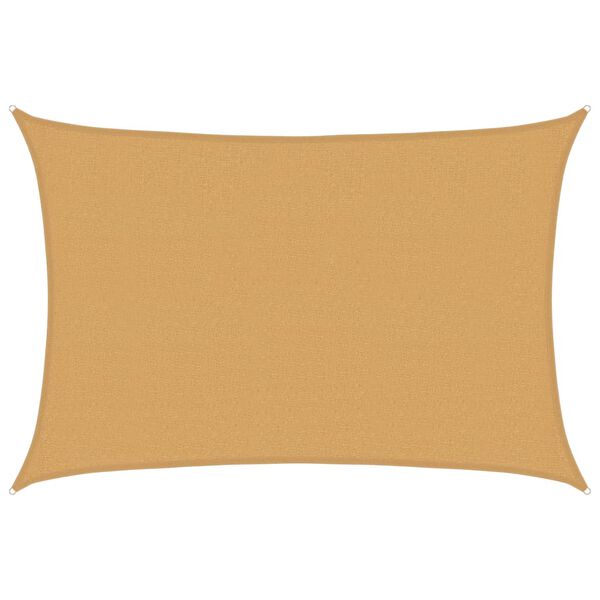 vidaXL Jedro za za&scaron;titu sunca 160g/m&sup2; pravokutno pijeska 2,5x3,5m HDPE