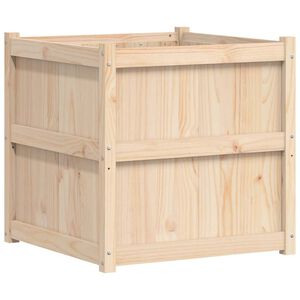 vidaXL Vrtna sadilica 70 x 70 x 70 cm od masivne borovine