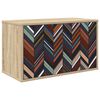 vidaXL TV ormar za montažu na zid OMMEN 69 x 33 x 40 cm Hrast sonoma