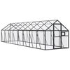 vidaXL Kavez za ptice antracit 1,79x8x1,85 m aluminijski