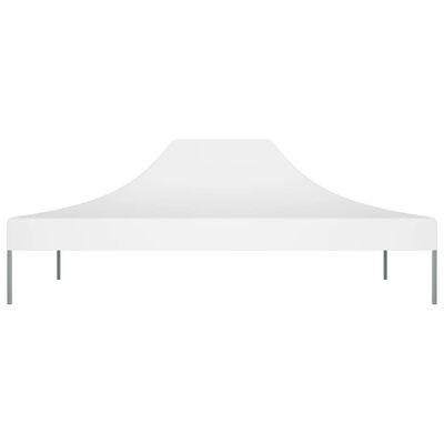 vidaXL Krov za šator za zabave 4 x 3 m bijeli 270 g/m²