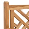 vidaXL Vrtna stolica 2 pcs 60 x 58 x 90 cm Čvrsto teak drvo