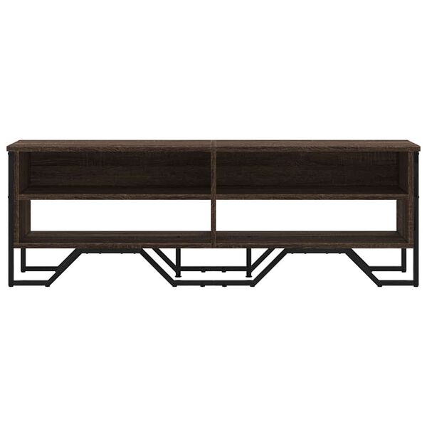 vidaXL TV ormarić smeđa boja hrasta 122 x 34 x 41 cm konstruirano drvo