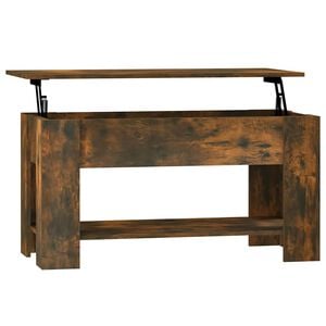 vidaXL Stolić za kavu boja hrasta 101x49x52 cm konstruirano drvo