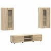 vidaXL Set TV komoda FLORIN 3 kom. Sonoma hrast Konstruirano drvo
