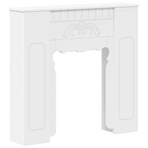 vidaXL Okvir za kamin Bijela 93 x 20 x 89 cm Konstruirano drvo