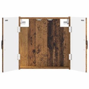 vidaXL Kabinet za mete HAARLEM Staro drvo 52,5 x 10,5 x 53,5 cm