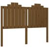 vidaXL Okvir kreveta s uzglavljem boja meda 140 x 190 cm masivno drvo