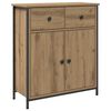 vidaXL Komoda boja hrasta artisan 70x30x80 cm od konstruiranog drva